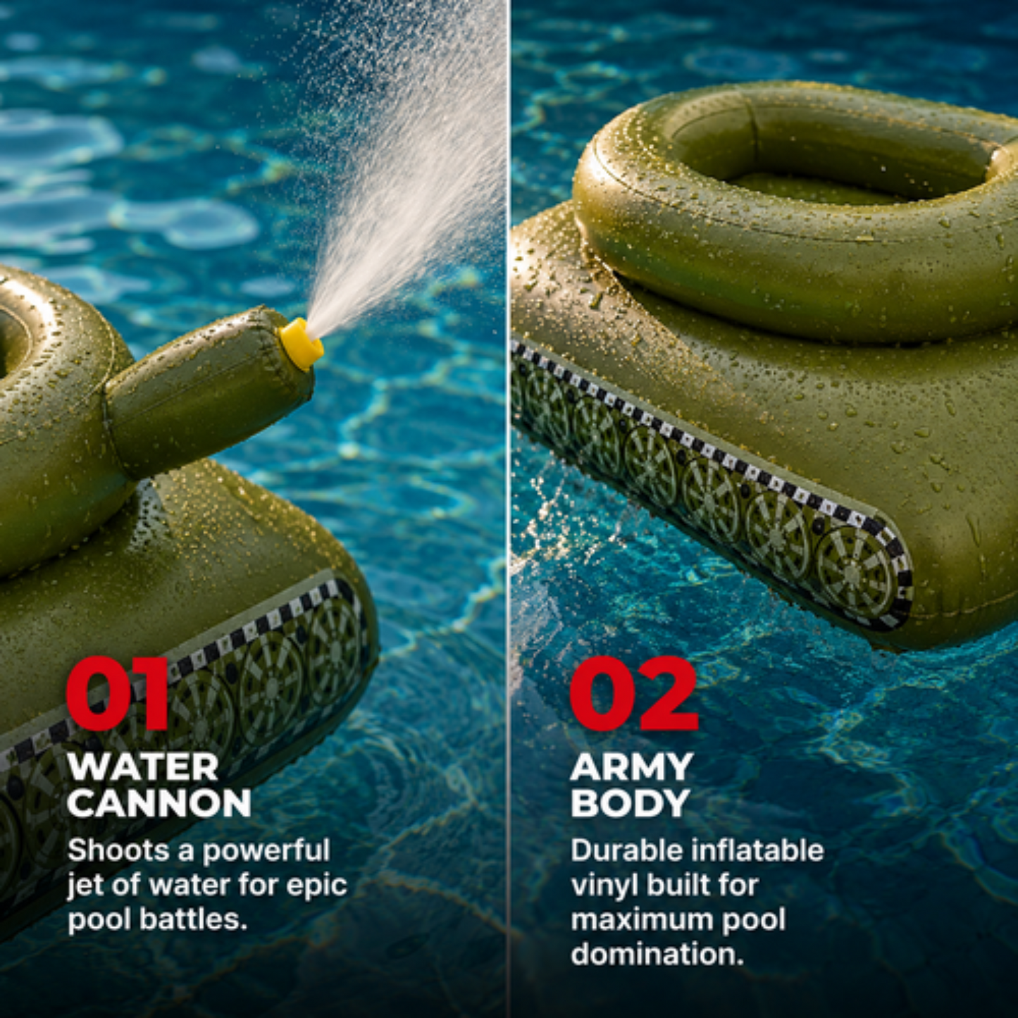 Army Pool Tank